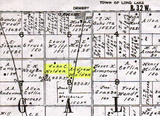 Platmap of Galena Township  -
-  Seksjonskart for Galena Township.