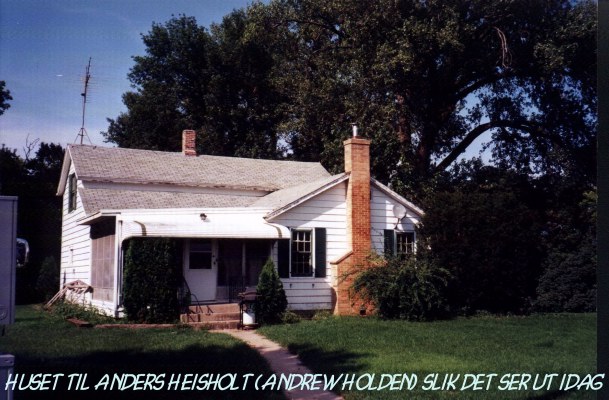 Andrew Holden's house - today  -
-  Huset til Anders Heisholt - Andrew Holden - slik det ser ut idag