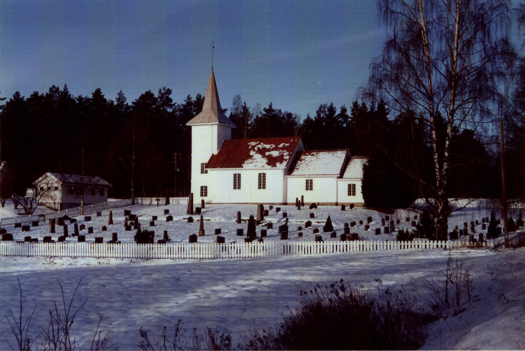 Helgen Kirke - vinter.