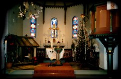Holla Kirke julen 1999 