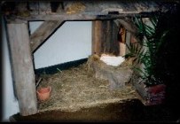 Julen 1990 - Holla Kirke - stallen