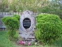 Minnesteinen over russiske krigsfanger fra andre verdenskrig.
Memorial of russian prisoners of World War II.